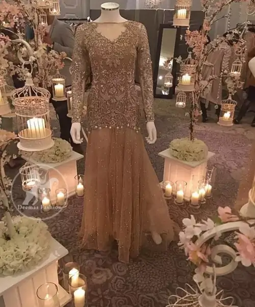 The shirt features beautiful and lovely embellishment all over the bodice, front flared, and applique work border on the hemline.