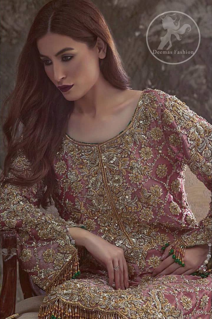 Copper Rose Shirt Vanilla Trousers