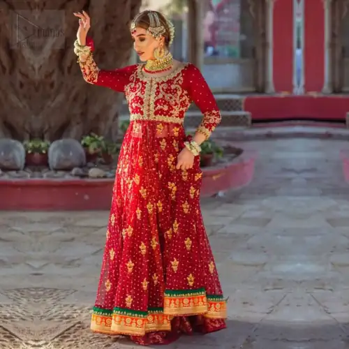 Make a special day even more magic with our exquisite front open bridal maxi dress. This artisan piece includes intricate