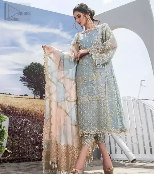 Intricate details, flamboyant silhouettes and mastery of colour are what makes this dress stand out from the rest. This is