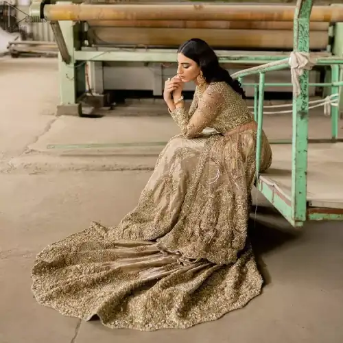 Intricate details, flamboyant silhouettes, and mastery of colour are what makes this dress stand out from the rest. This is