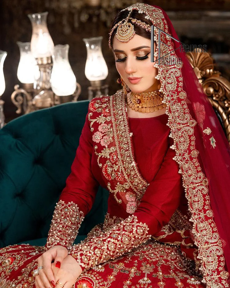 Most Beautiful 150+ Latest Red Bridal Lehenga Designs 2023