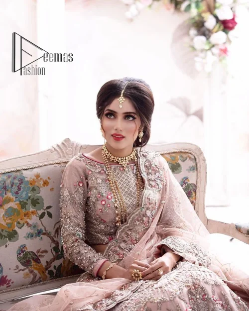 Don't worry, just be lilac on your nikah. As lilac is the most demanding nikah dress so DeemasFashion presents this