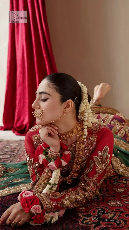 Multiple Colour Maxi – Sky Blue Lehenga n Green Dupatta