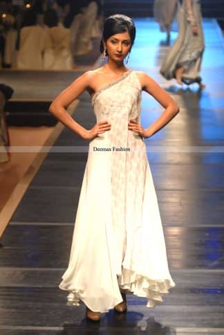 Latest Formal Collection 2013 White Dress