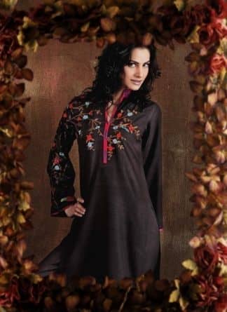 Pakistani Ladies fashion Wear – Black Long Kurta Dress