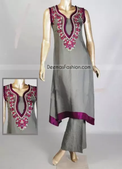 Grey A-Line Shirt